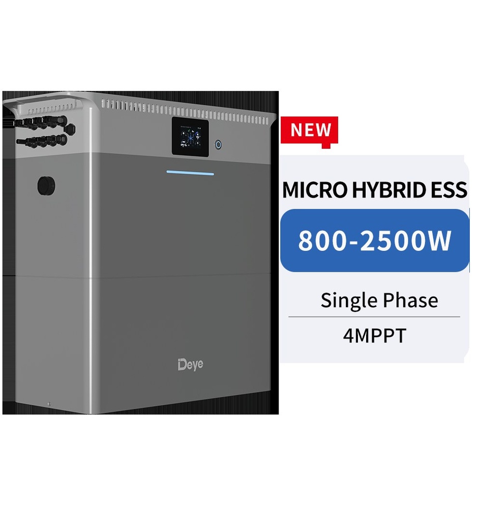 DEYE-EU Micro Hybrid ESS 2.56kWh 1600W 18L