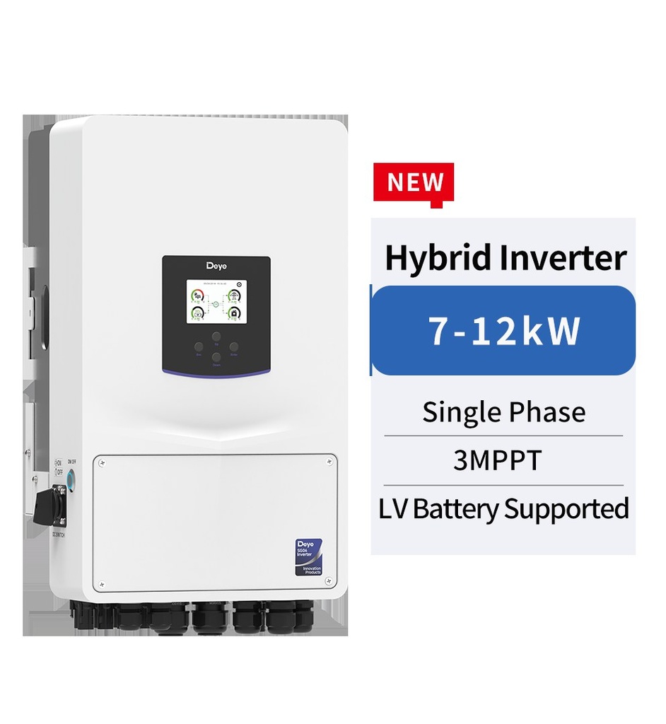 DEYE-EU Low Voltage Hybrid Inverter Single Phase 8kW SG06