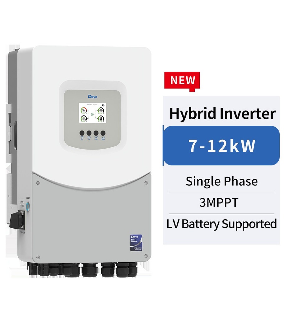 DEYE-EU Low Voltage Hybrid Inverter Single Phase 12kW SG06